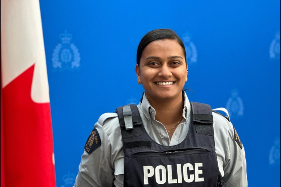 Const. Pancharatnarajah works for the Special Victims Unit with the Richmond RCMP.