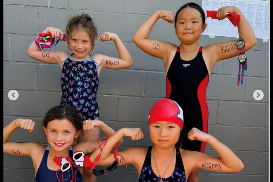 Athletes with Richmond Kigoos Swim Club medalled at the 2024 Fraser South Regional Swimming Championships