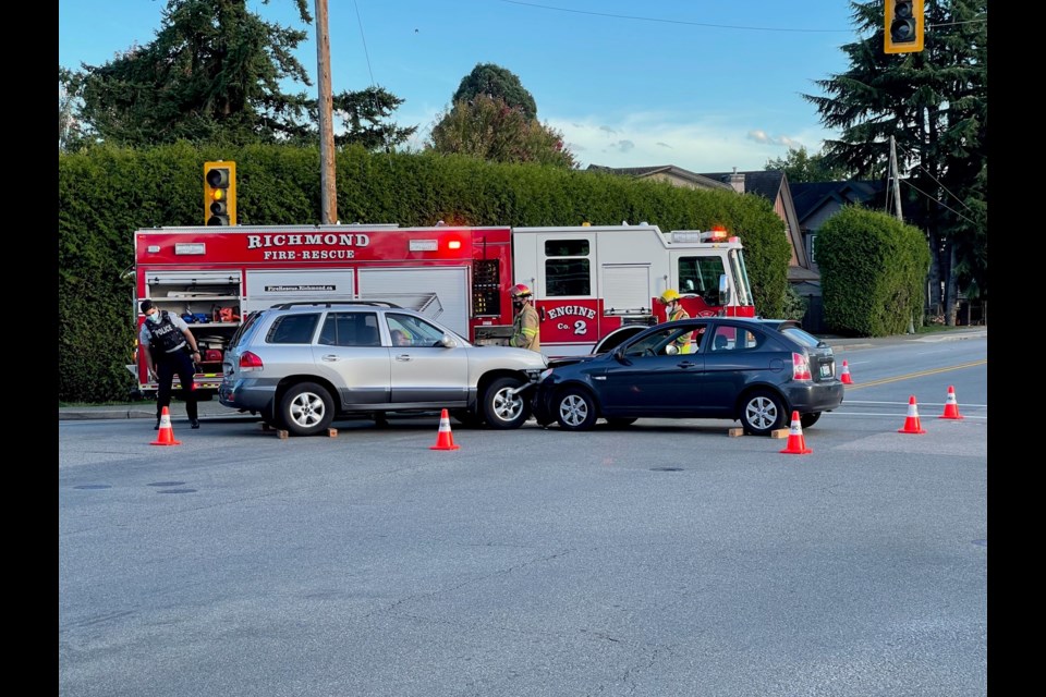 Steveston building evacuated after driver smashes into store - Richmond News