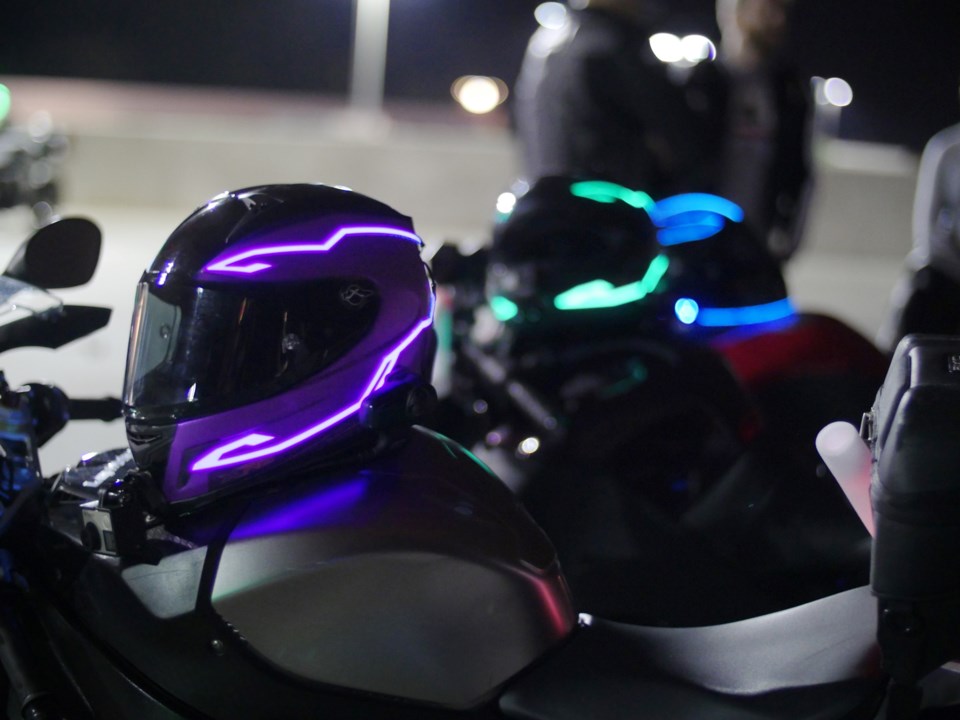 Night ride helmet sale