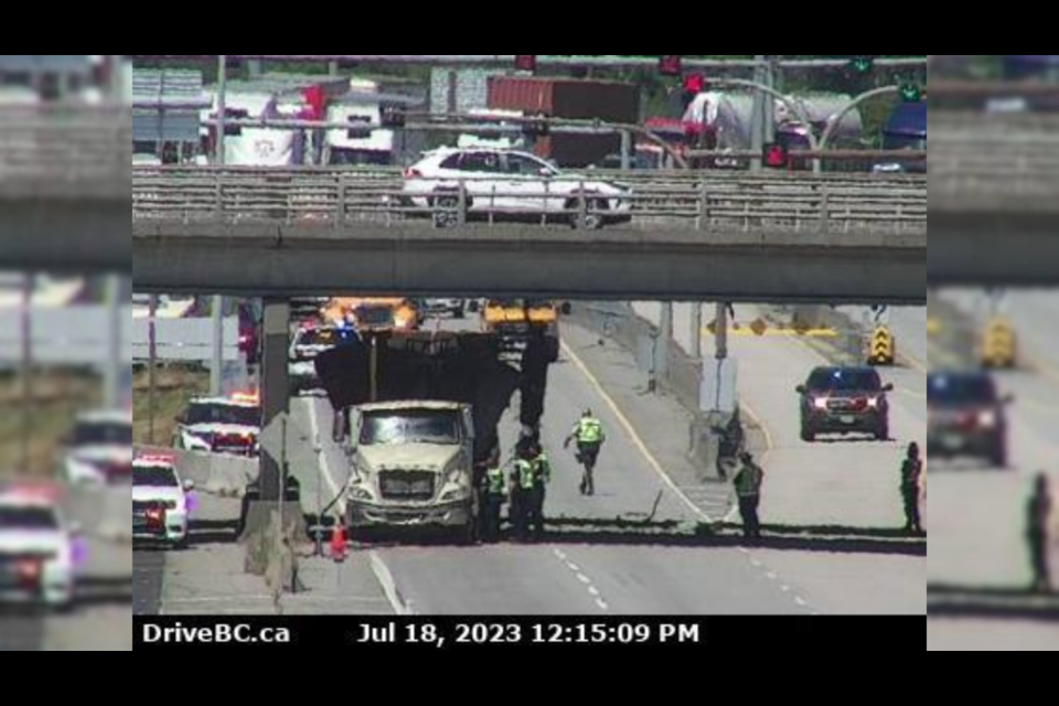 Southbound Traffic On Highway 99 Re-opens After Crash At Overpass ...