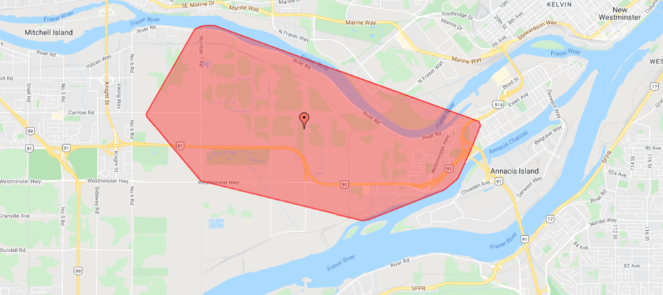 April East Richmond power outage