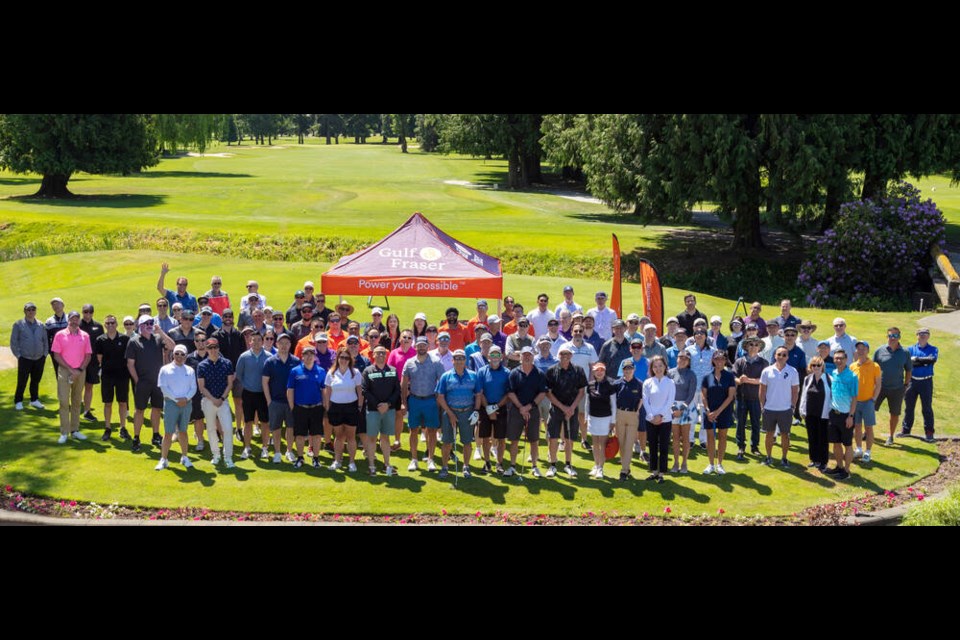 The players for the 2023 Richmond Hospital Foundation golf tournament 