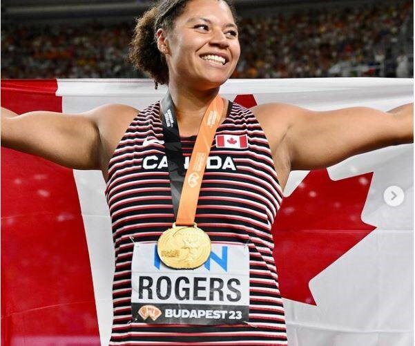 World Athletics Championships: Camryn Rogers wins hammer throw gold - Team  Canada - Official Olympic Team Website