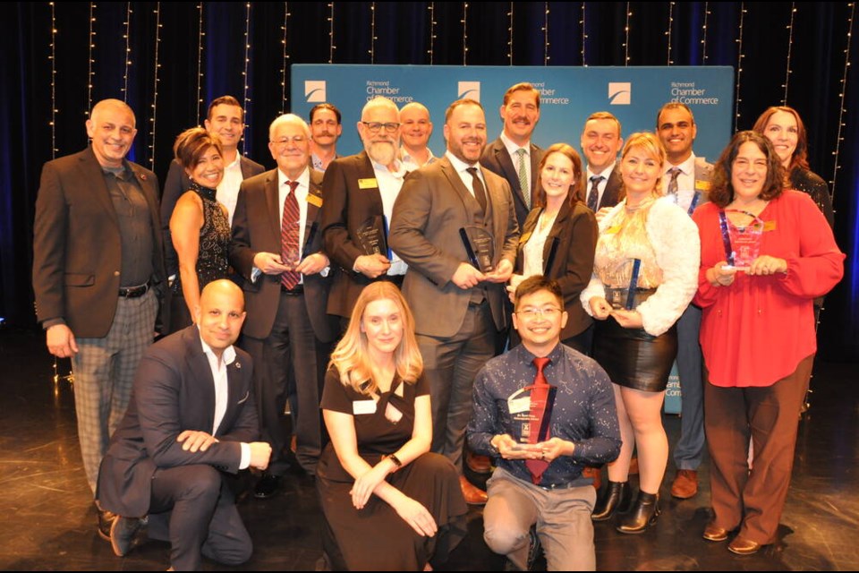 Ten Richmond businesses honored at gala for outstanding performance and community contributions. Daisy Xiong photos 