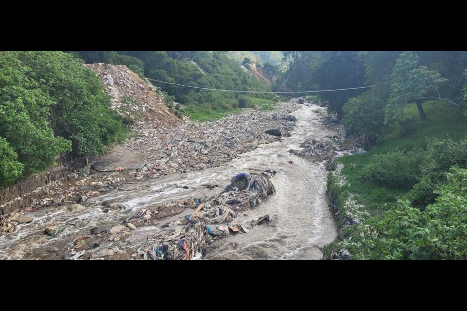 The 500-kilometre Motagua River in Guatemala will be cleaned up, thanks to help from a Richmond non-profit. Photo submitted 