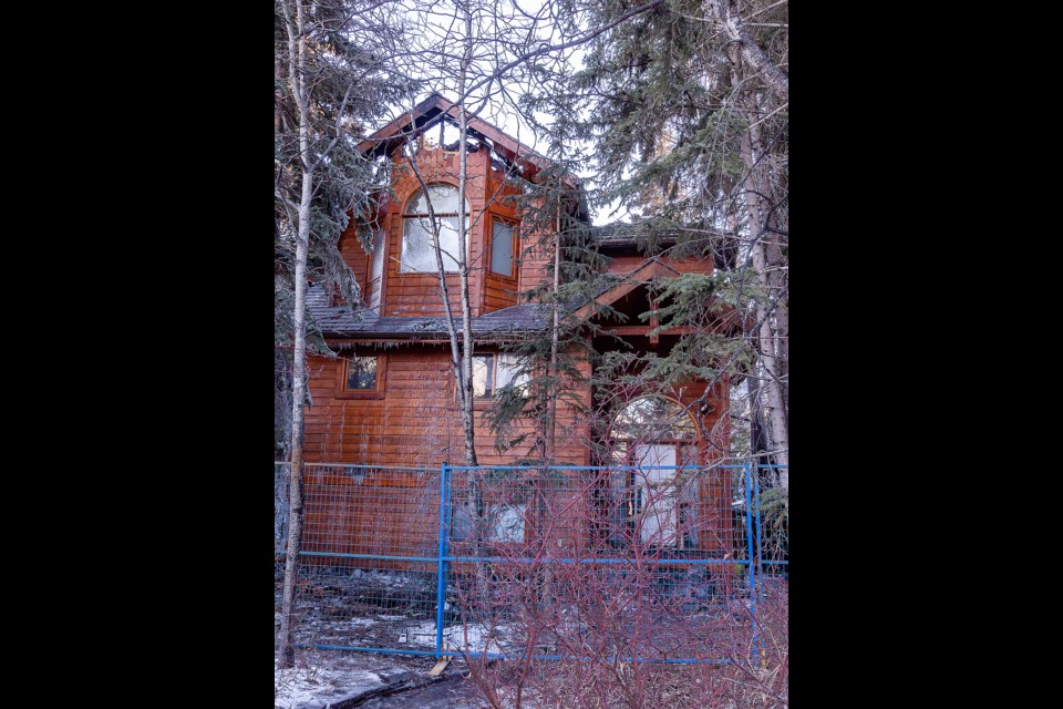 The house on 3rd Street in Canmore was significantly damaged by a fire on Friday (Feb. 25).

SARAH-JO WASYLKIW RMO PHOTO