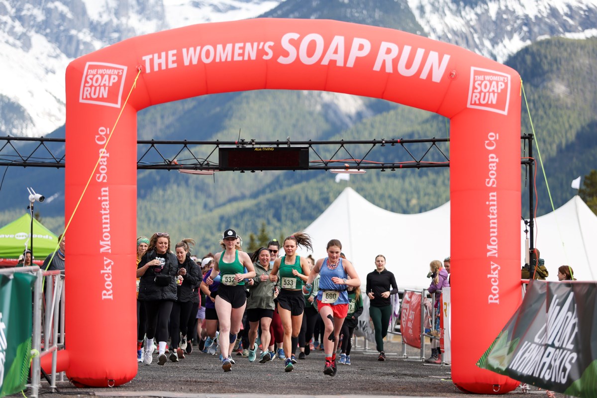 The Rocky Mountain Soap's women's run returns to Canmore Bow Valley News