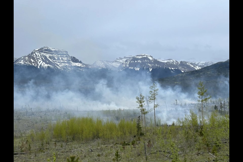 A wildfire about six hectares in size is burning near the Ghost River in the MD of Bighorn, off of TransAlta Road. The blaze is now categorized as under control.

PHOTO COURTESY ALBERTA WILDFIRE