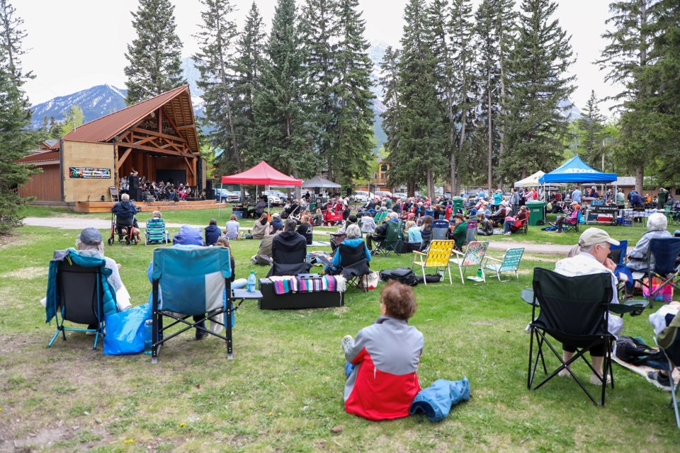 The Blow Out 2024, hosted by the Valley Winds Music Association, was held on Stan Rogers Memorial Stage in Centennial Park in Canmore on Saturday (June 1). JUNGMIN HAM RMO PHOTO 