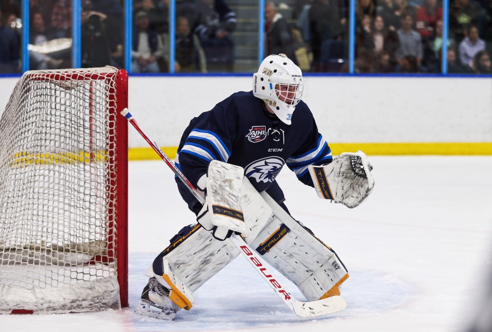 Goalie tandem stand tall in net as Canmore Eagles take AJHL top spot ...