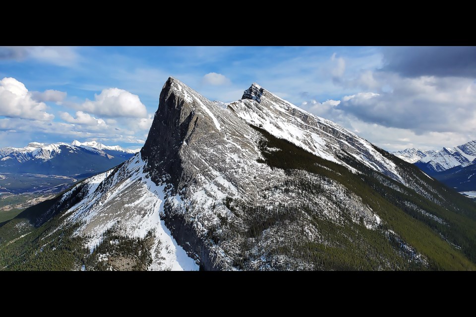 Ha Ling Peak from the East End of Rundle. RMO FILE PHOTO