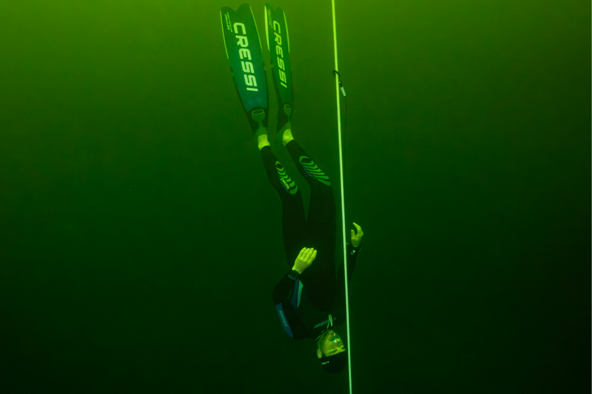 Beyond Local: Alberta freediver dips 61 metres underwater