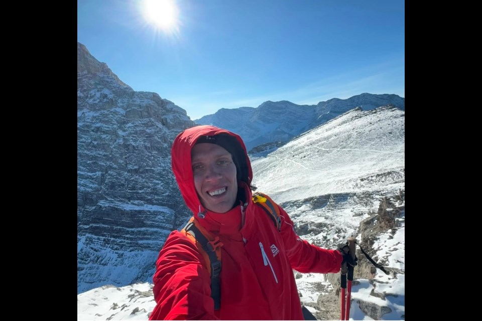 Eugene Vahin at Miner's Peak. INSTAGRAM