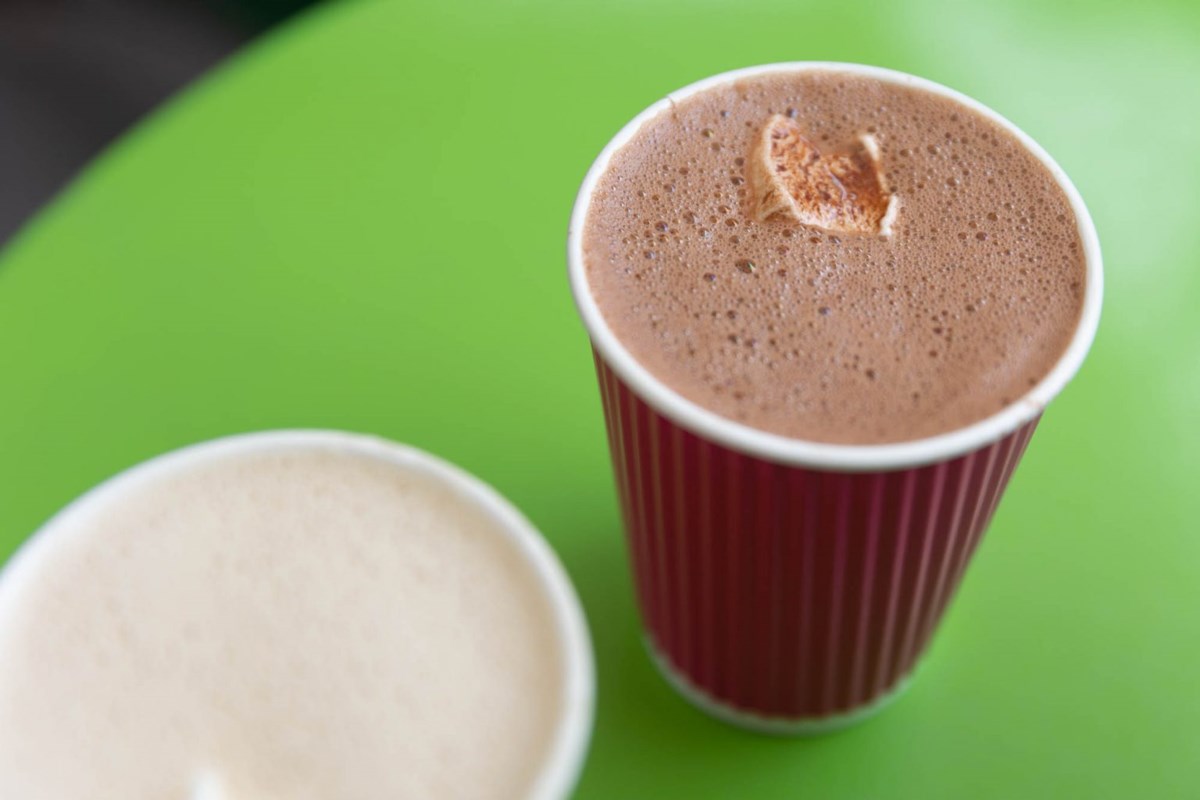 Boozy Ghee Hot Chocolate