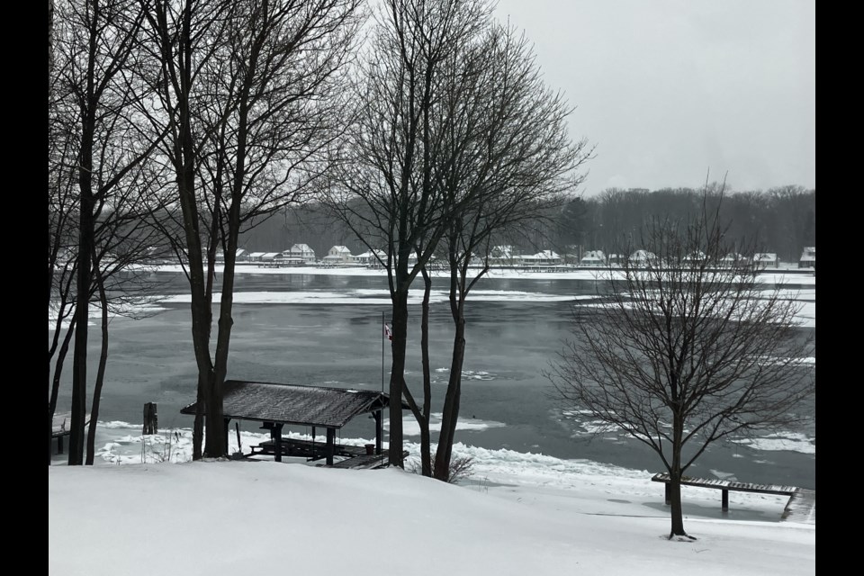 Corunna/St. Clair River/Stag Island winter scenes