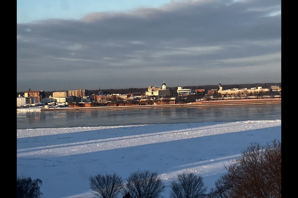 Sarnia Bay morning view