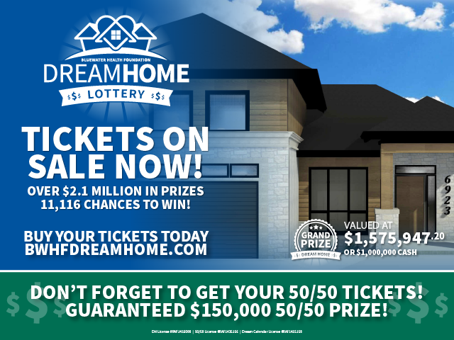 Bluewater Health Foundation Dream Home Lottery