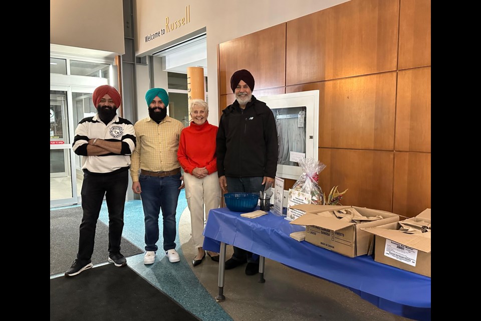 Members of the Sikh Youth Club (SYC) have been delivering free food throughout the month of December — to hospital staff in Sarnia and Petrolia, to the Inn of the Good Shepherd, and to local first responders.