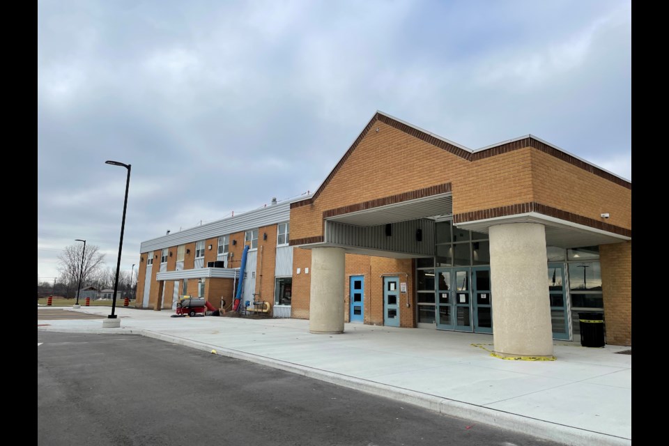 The city’s $1.05-million conversion of the second-storey community room at Clearwater Arena into a new library branch is taking several months longer than expected and won’t be complete until April.