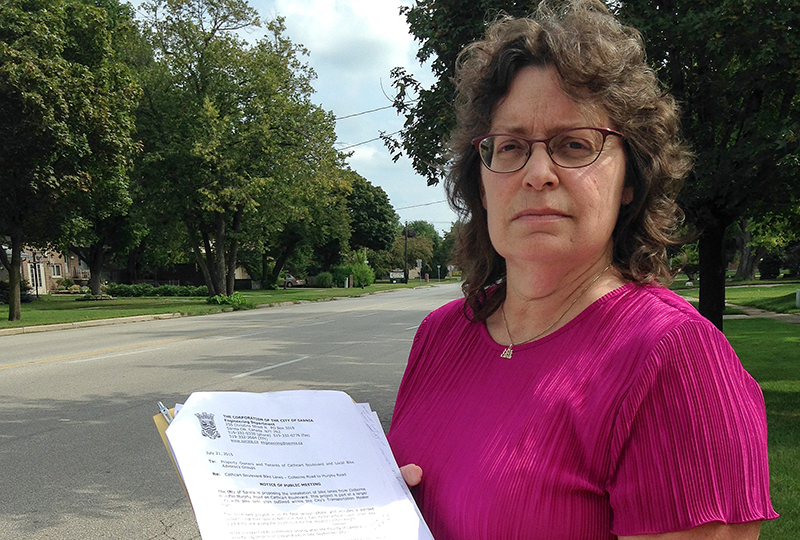 Neighbours oppose Cathcart bike lanes The Sarnia Journal