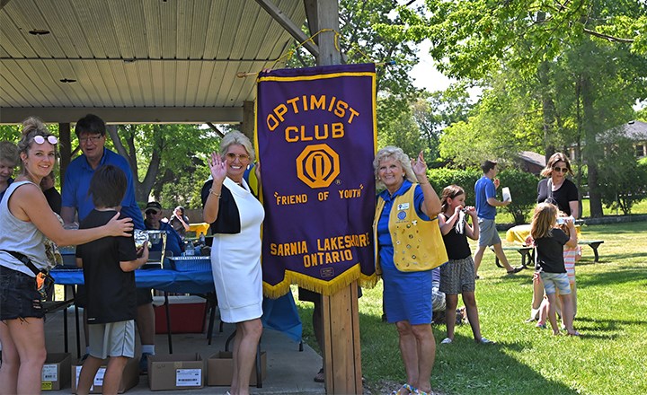 Optimist in Action Day at Sarnia’s Newton Park. (Lou Parry Photography)