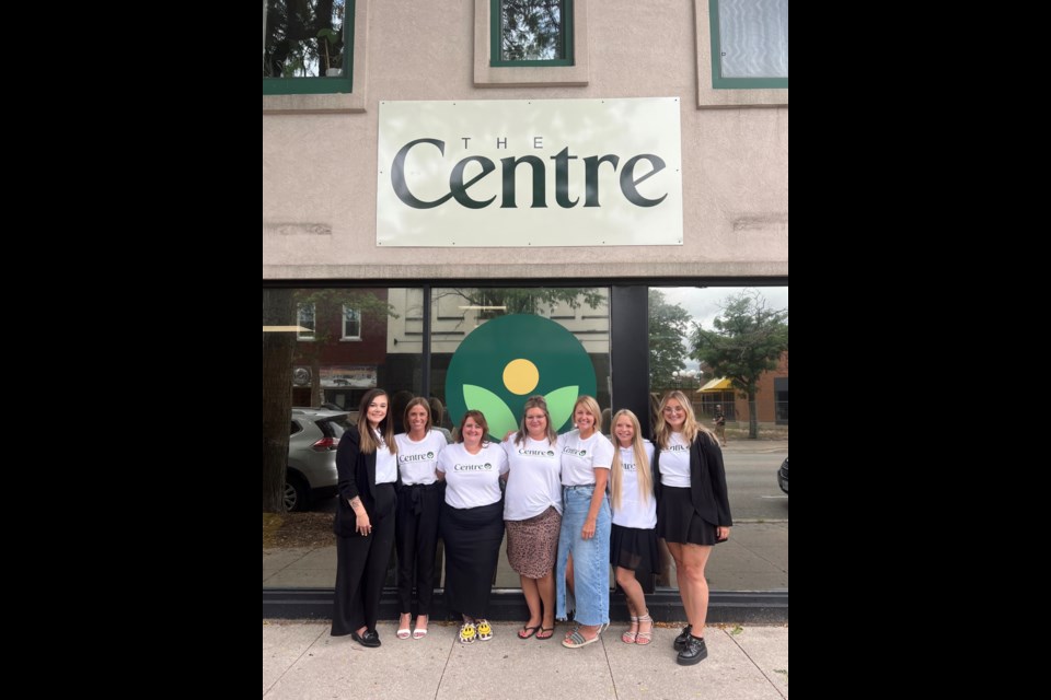 The team from The Centre (formerly the Sexual Assault Survivors' Centre Sarnia-Lambton) celebrated the agency's re-brand and grand opening.