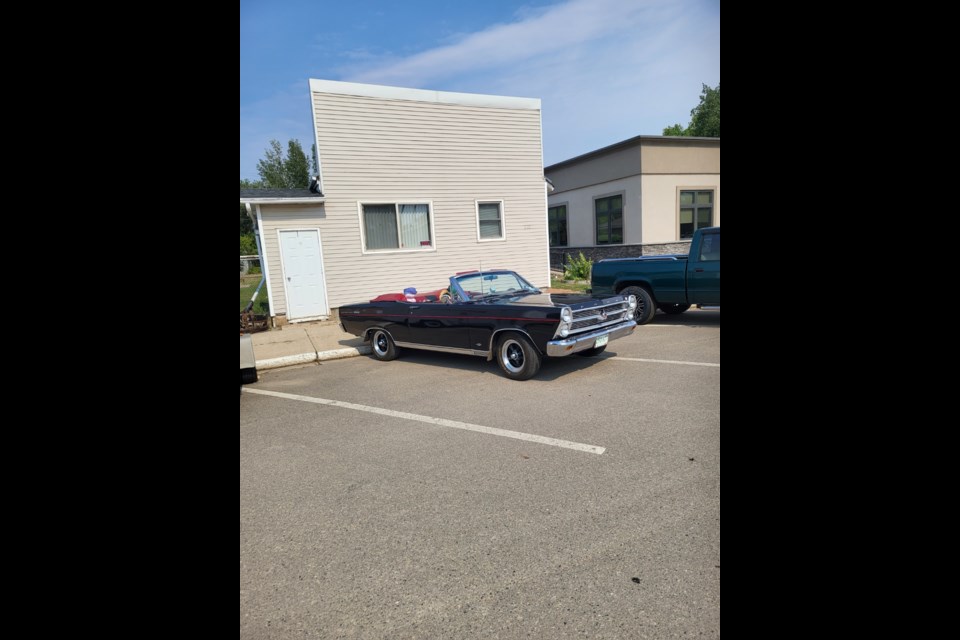 Tim Carlson's 1966 Ford Fairlane was the winner of the Midale's 2024 Show and Shine on Sunday. 