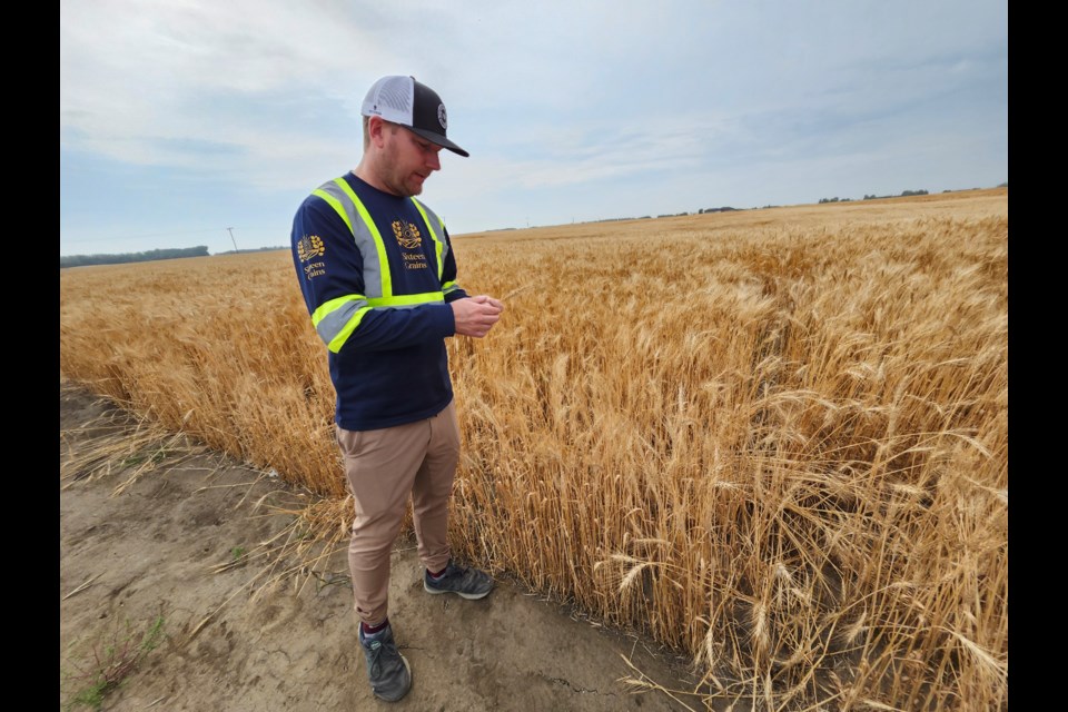 Derek Dery has helped manage the farm which has been in his wife Tracy's family for more than a century.