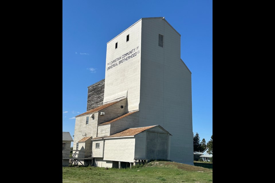 The restoration of the historic Doukhobor grain elevator aims to preserve the character-defining elements of the facility.  