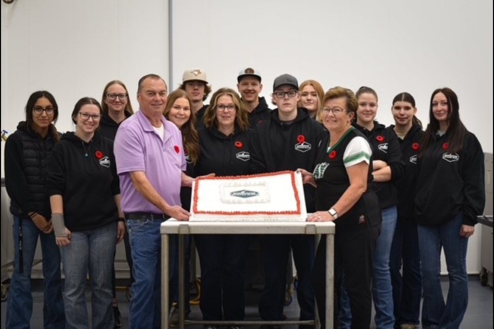 Employees were at the grand opening of the 鶹ýAV East Butcher Block Co-operative. 