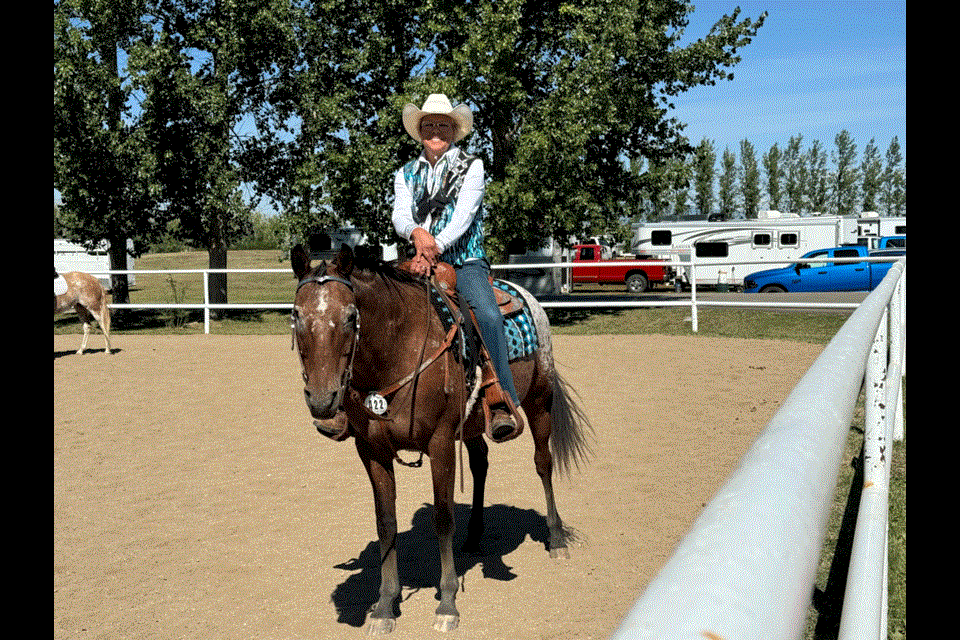 Stephanie Zoer and her horse Misty were one of the participants to attend the 2024 Cross National Working Equitation Cup and Camp in Moose Jaw. 