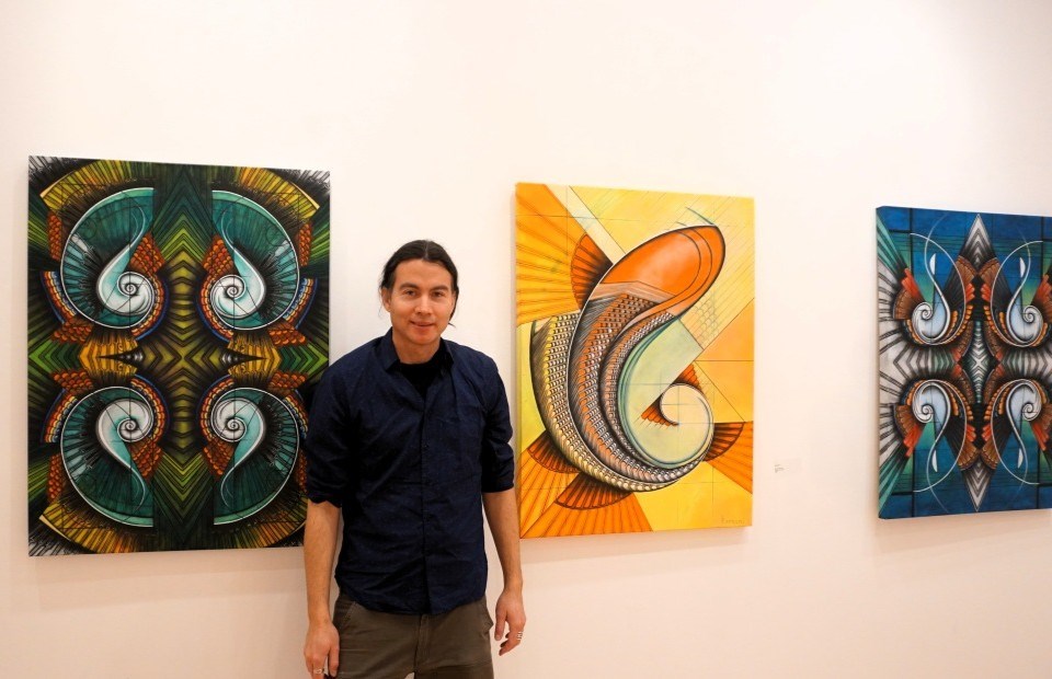 Bruno Hernani is showcasing his collection, Fibonacci, at the Estevan Art Gallery & Museum, running from Feb. 7 to March 28.