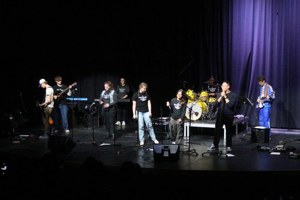 SHHS's Channel 22 performed at the school's theatre June 16. The band will headline that last June Multicultural Days on the 27th.