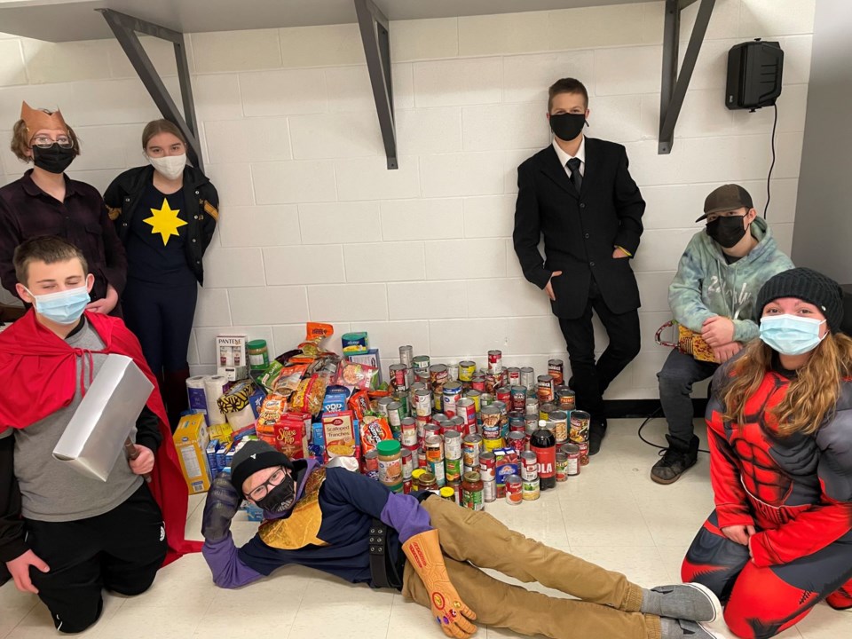 ECS Drama Club Food Drive pic