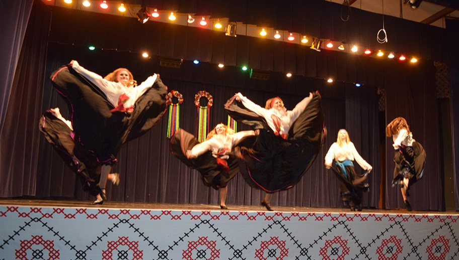 The seductive nature of the Gypsy dance was a significant contrast from the other traditional Ukrainian dances.