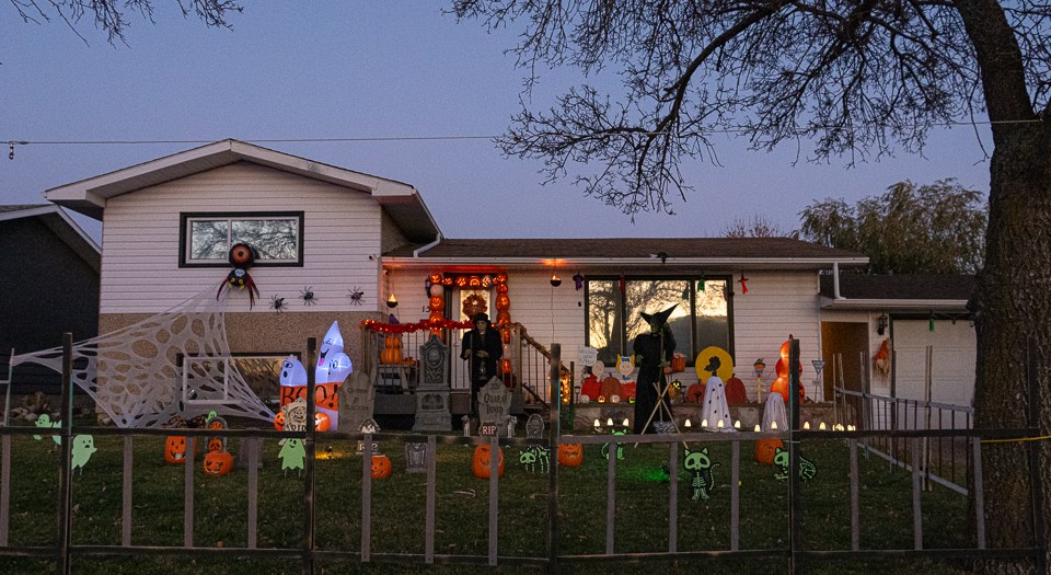 It's time for spooky decorations.