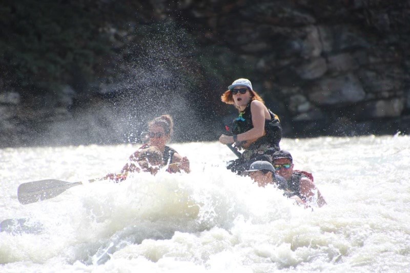 Kate Abrahamson, working as a white water rafting guide in summer and ski instructor in winter, loved living and working in Jasper and is now left to wonder what her future will hold.