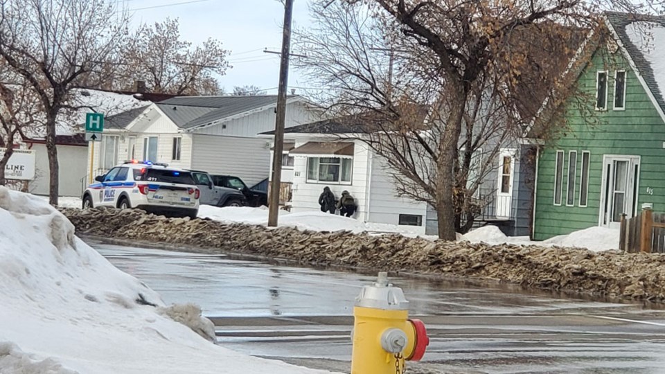 Estevan Police presence on Fourth Street 12