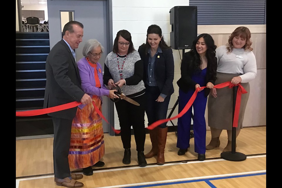 The ribbon was cut Thursday morning to open the Mitakuyé Owâs’ā Centre, a neighbourhood centre located in Regina’s Heritage neighbourhood.