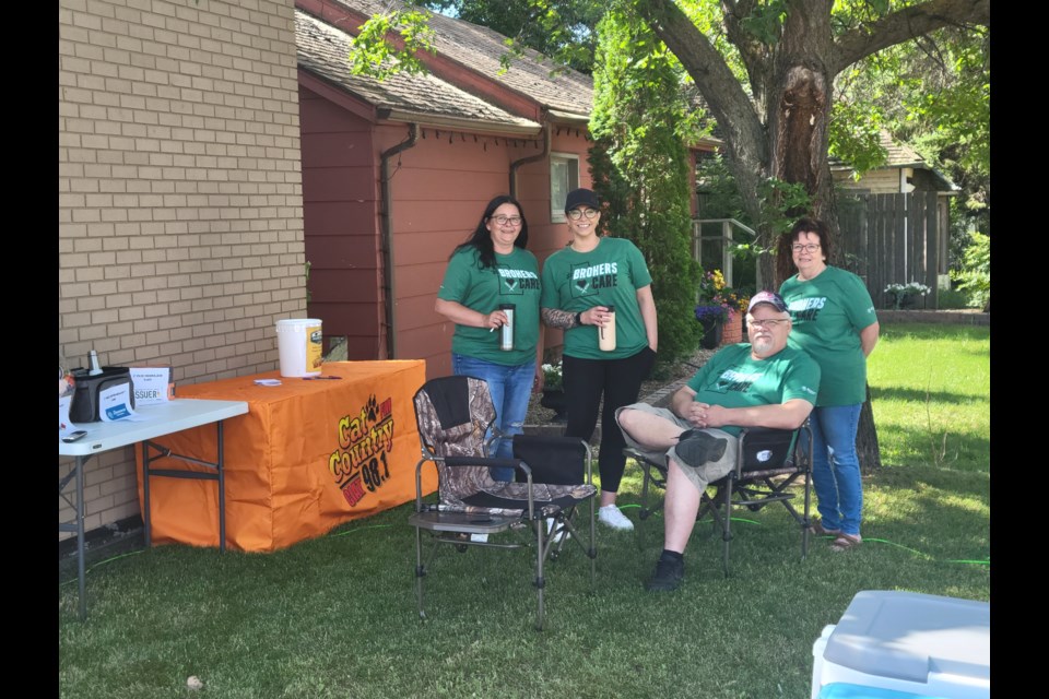 Coronach Agencies staff ready to welcome clients. From left are Lana Malischewski, Stefanie Douglass, Cal Martin and Deb Martin.