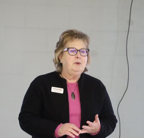 Juanita Polegi, Executive Director, Yorkton Chamber of Commerce (speaker)