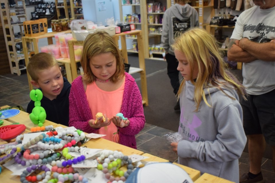 The Estevan Downtown Business Association had lots to offer during its Street Fair. 