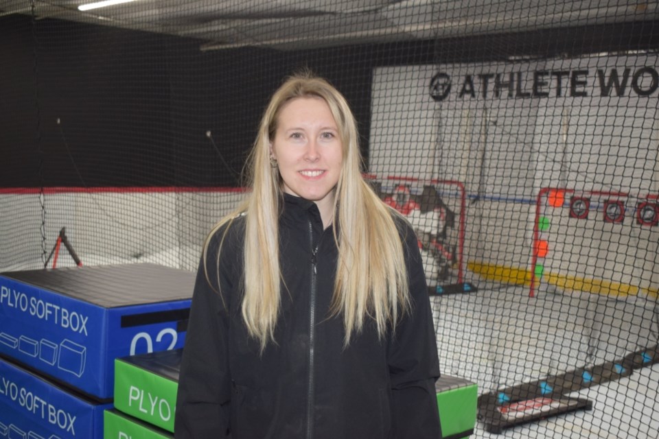 Megan LeBlanc is pleased with the response to Athlete World since it opened earlier this fall.