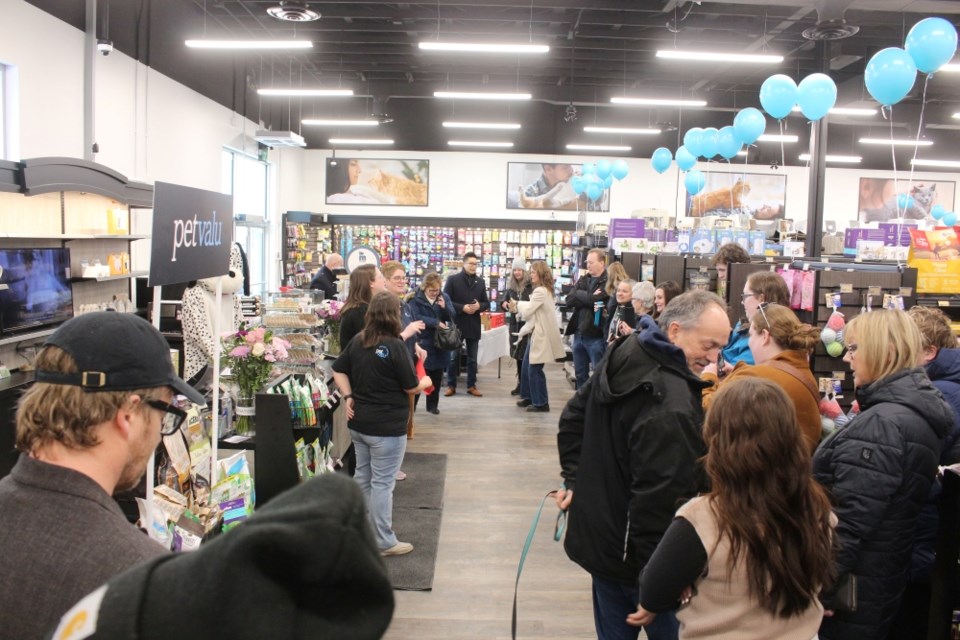 Yorkton's Pet Valu held it's grand reopening of their larger store the morning of Feb. 14.