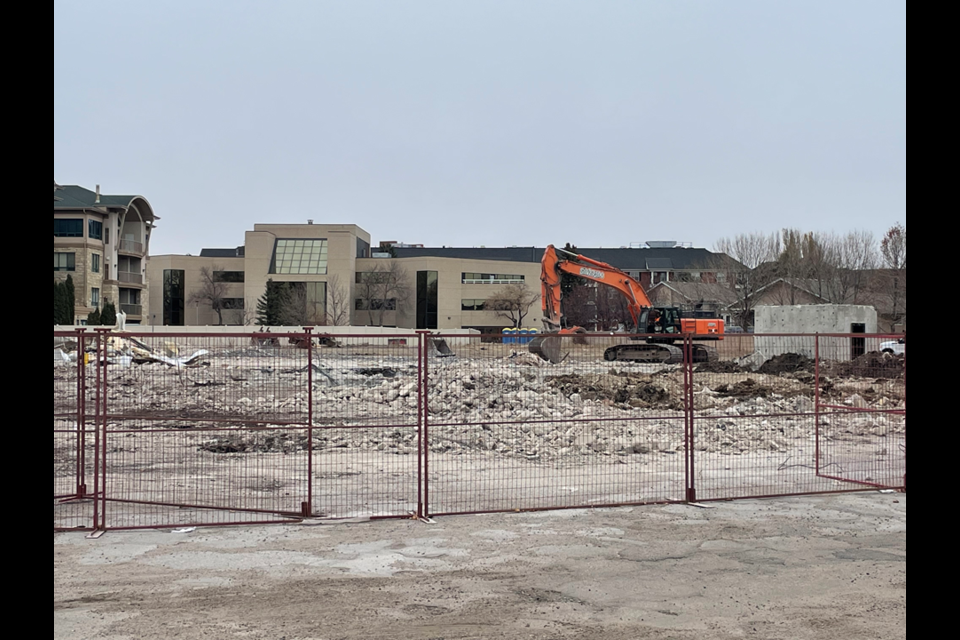 The Lakeshore Mall is currently undergoing demolition for a planned new mall outlet set to open in 2025.