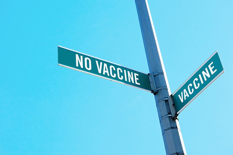 vaccine no vaccine signs