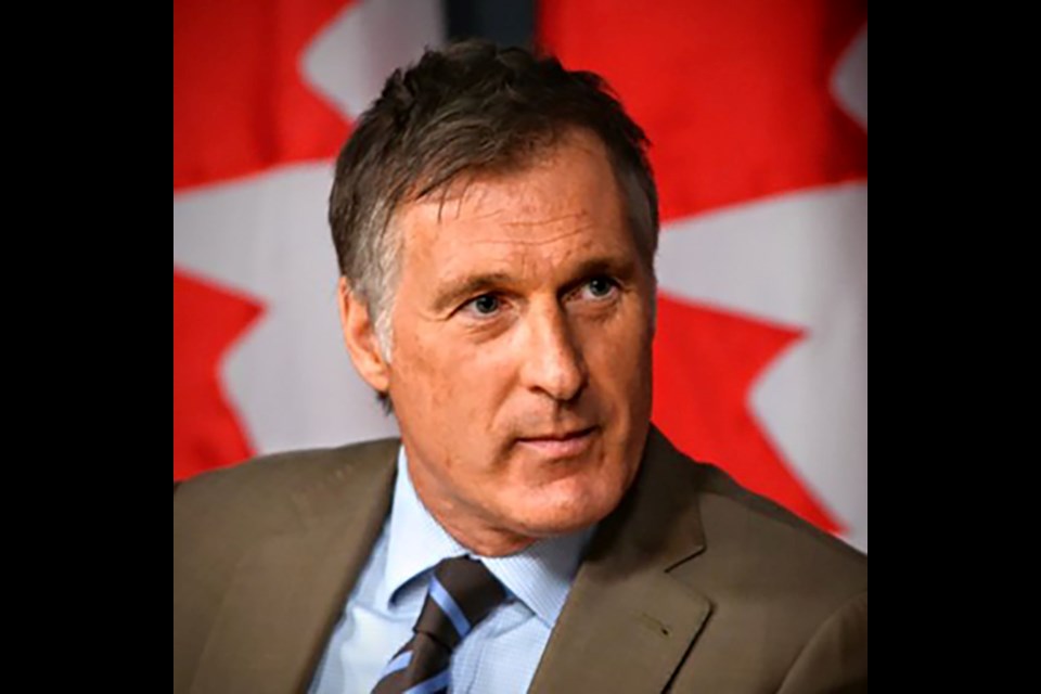 Maxime Bernier, leader of the People's Party of Canada