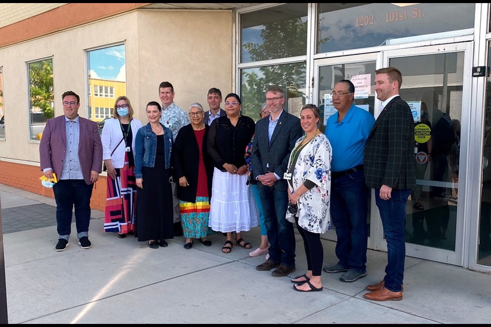 The Rapid Access to Addictions Medicine clinic held a grand opening in North Battleford Thursday. 