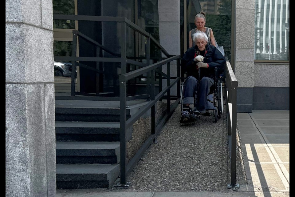 Joseph Thauberger appeared in person to give his testimony in Regina King's Bench Court on June 13.